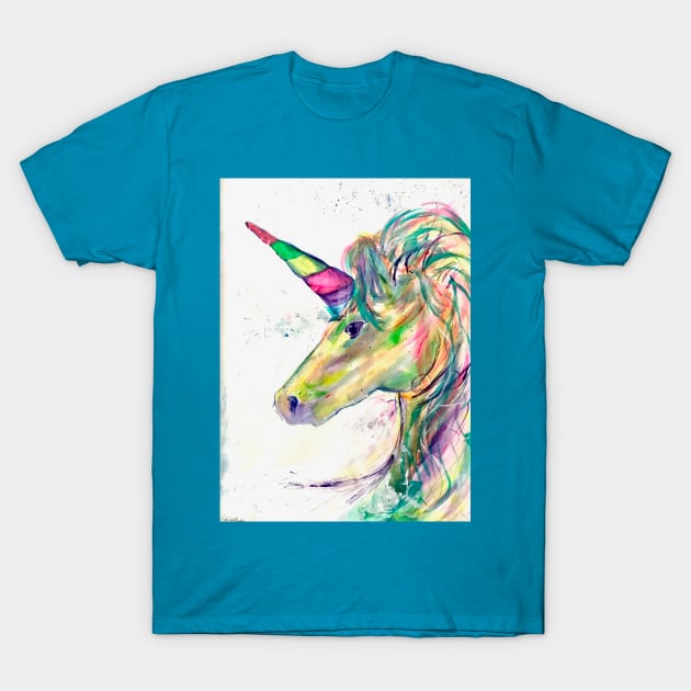 Unicorn T-Shirt by Mr_Bentley